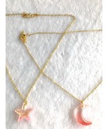 Necklace Resin Cute star &amp; moon - $16.46 CAD