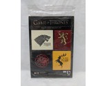 Game Of Thrones House Sigil Magnet Set Sealed - $31.67