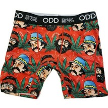 ODD Stand Out Be Odd CHEECH &amp; CHONG Boxer Briefs Underwear Brown Mens Si... - £12.56 GBP