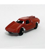 Vintage TootsieToy Fiat Abarth Red #3 Die Cast USA 2 1/2&quot; Collectible 1:64 - $9.50