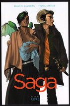 Saga Volume One TPB Graphic Novel Image Comics by Brian K. Vaughan Fiona Staples - $12.86