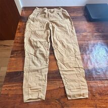 Athleta Women's Jogger Pants Size 2 Beige High Rise Casual Elastic Waist - $21.78