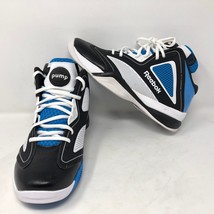 NWOB Reebok The Pump Revenge Azure Teal Black Basketball Shoes Size 8.5 - £116.76 GBP
