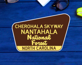 Cherohala Skyway Sticker Nantahala National Forest North Carolina 3.75&quot; Vinyl - £4.34 GBP