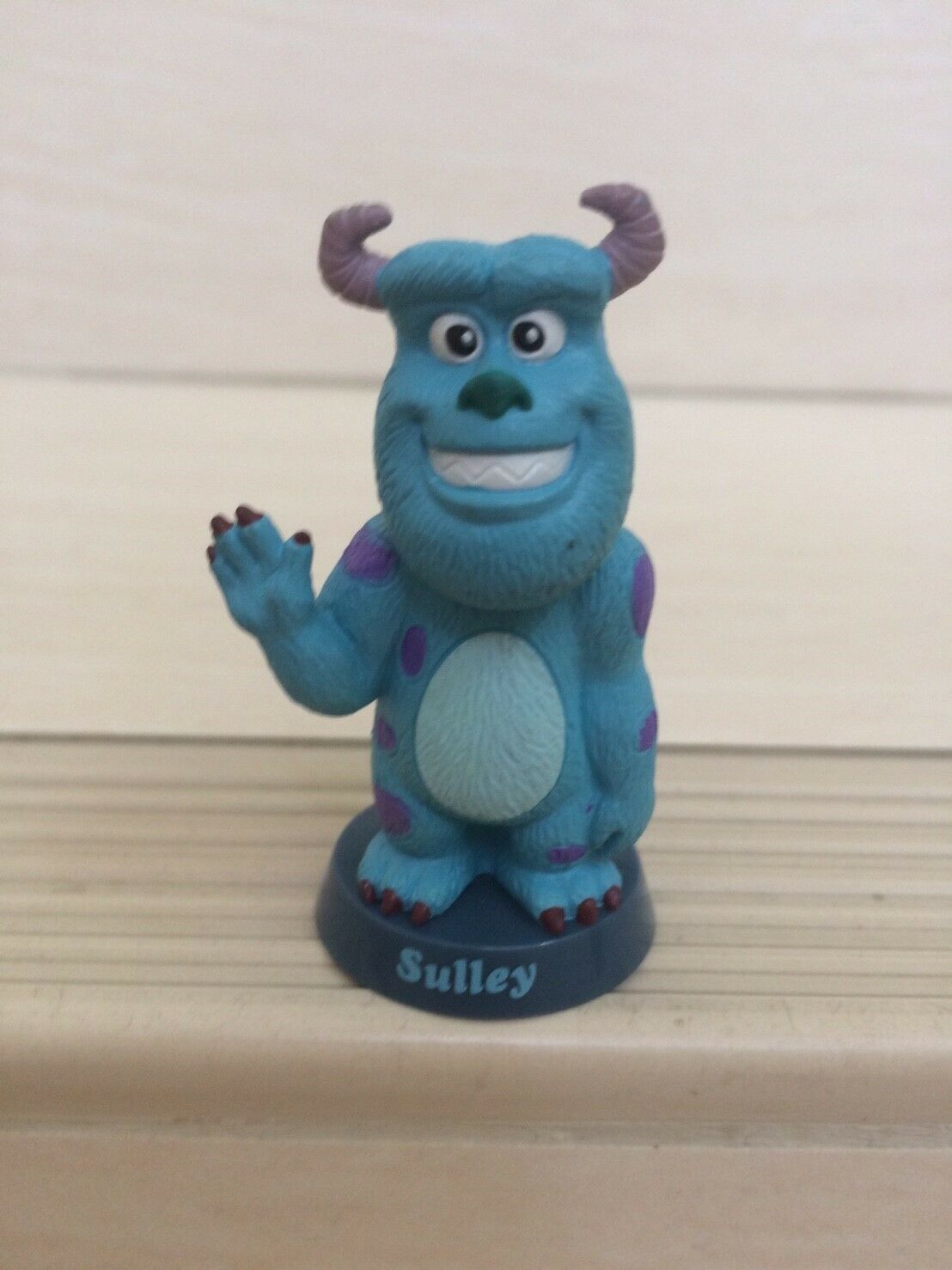 Disney Sulley Bobble Head Figure. From Monster Inc. Runa Made. Very Pretty - $9.99