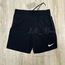 Nike Pro Men&#39;s Dri-FIT Flex Vent Max 8&quot; Training Shorts DM5950-010 Black Size L - £34.68 GBP