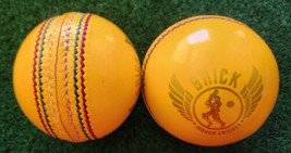 Special Indoor Cricket Balls Soft Leather Ball for Indoor Matches - Set of 2 - £55.50 GBP