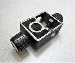 Microscope Boom Arm 90 Degree Clamp Fixture 1 1/8&quot; Dia Holes - £32.74 GBP