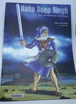 Sikh kids comic shaheed baba deep singh ji by daljeet singh sidhu in eng... - £9.18 GBP