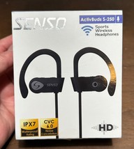 NEW Senso Sports Wireless Active Ear Buds S-250 **Factory sealed** - £19.98 GBP