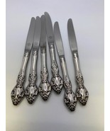 Gorham Stainless Steel MEMENTO 6 x Dinner Knives - £30.66 GBP