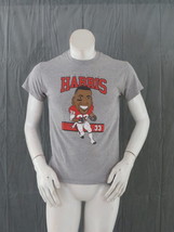 BC Lions Shirt - Andrew Harris Cartoon Graphic with Signature - Men&#39;s Small - $49.00