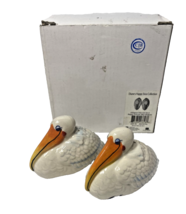 Character Collect Bird Pelican Gull Figural Salt &amp; Pepper Shakers Signed... - $18.00