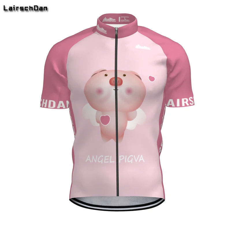 LairschDan Mens Road Bike Cycling Jersey Short Sleeve Tops Summer Pro Bicycle Cl - £114.66 GBP