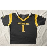 Colosseum Southern Miss Golden Eagles Football Jersey Children’s 5T Blac... - €25,96 EUR