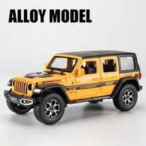 1:22 s Wrangler Sahara Alloy Diecasts &amp; Toy Vehicles  Toy Car Model Sound and li - £70.12 GBP