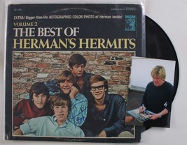 Peter Noone Signed Autographed &#39;&#39;Herman&#39;s Hermits&#39;&#39; Record Album w/ Proof Photo - $27.99