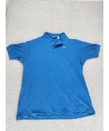 Lacoste Men&#39;s Solid Blue Cotton Pullover Collared Short Sleeve Polo Shir... - $99.98