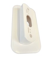 WHITE! Wall Plate with 30 Degree L/R Wedge Angle Mount for Nest Hello Do... - £10.52 GBP