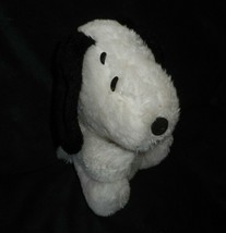 11&quot; Vintage Knickerbocker Black &amp; White Snoopy Stuffed Animal Plush Toy Antique - £26.09 GBP