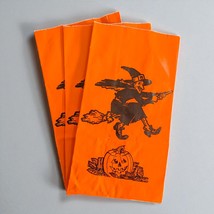 VTG Halloween Magic Lanterns Luminarias Witch Pumpkin Candle Bags Pathwa... - $165.98 MXN