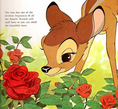 Bambi&#39;s Fragrant Forest  1975 Scratch &amp; Sniff Book Hardcover Vintage 1st ED Clas - £56.67 GBP