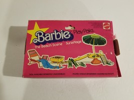 Vintage Mattel Barbie Play Paks The Beach Scene - £17.47 GBP
