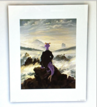 Disney Epcot Figment #3 Purple Dragon Art Print 16 x 20 More Sizes