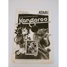 Atari 2600 Kangaroo Game with Manual tested - $4.84