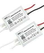 Emitever 24Volt Led Power Supply Driver 12W 2-Pack, Etl Listed Waterproo... - £23.87 GBP