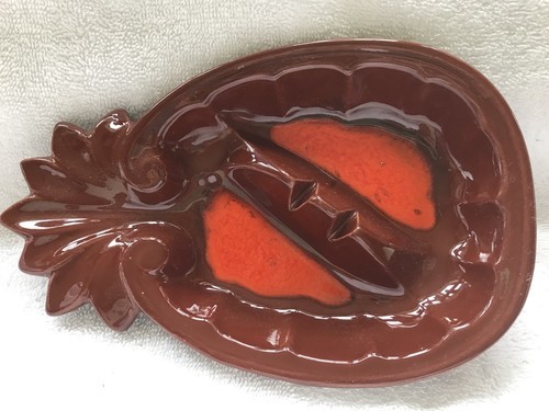 Maurice Pineapple Ashtray-brown’s And Orange- - $25.00