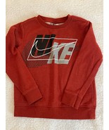 Nike Boys Crew Neck Red Sweatshirt  Kids Size 5 - $15.49 CAD