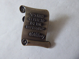 Disney Trading Pins 12857     WDW - It&#39;s Kind of Fun - Walt Disney Scroll Quote - £55.92 GBP