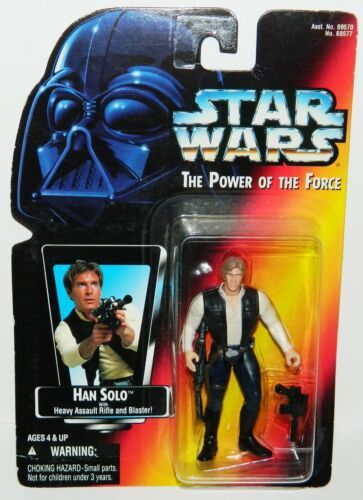 Primary image for Star Wars Power of the Force Han Solo Figure 1995 KENNER #69577 Red Card MIB BF