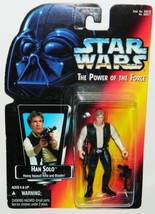 Star Wars Power of the Force Han Solo Figure 1995 KENNER #69577 Red Card... - $6.89