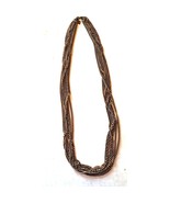 Attractive Sarah Coventry 6-strand Gold-tone Chain Necklace - $32.49 CAD