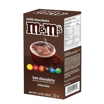 M&amp;M Milk Chocolate Flavored Hot Cocoa Single Serve Sticks - 6 Count - $20.91 CAD