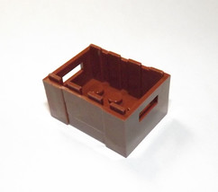 wooden Box Crate DIY set pieces for Minifigure US Toy - $37.54 MXN
