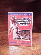 World Series 04 DVD, Sealed, Boston Red Sox vs. St. Louis Cardinals, Baseball - £7.15 GBP