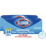 Clorox Disinfecting Wet Mop Pad, Disposable Mop Heads,, Package May Vary - $54.79 CAD