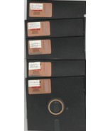 Lot of 5 Used 5.25&quot; floppy disks ~ SOLD AS BLANKS(GeoSpell) used in college - $33.61 CAD