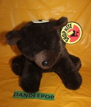 Vintage Shoprite Mascot Brown Teddy Bear Stuffed Animal Plush YMT International  - £15.85 GBP
