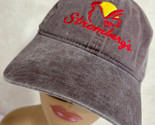 Stromberg&#39;s Chickens Birds and Poultry Gray Strapback Baseball Cap Hat - $16.24