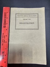 Selective Service Regulations Volume Two Registration  Executive Order 8545 1942 - £16.50 GBP