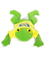 HP Invent Hewlett Packard Green Yellow Frog Toad Plush Stuffed Animal 8&quot; - $25.64