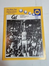Vintage Cal California Golden Bears Game Program Basketball 70s vs Orego... - £7.70 GBP