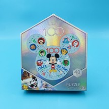 Walt Disney 100th Anniversary 100 Years Of Fun 48-Piece Puzzle for Kids - £10.70 GBP