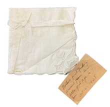 1928 Handkerchief Linen Made In Switzerland - £13.36 GBP