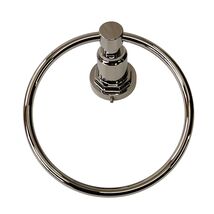 Signature Hardware 447228 Greyfield Towel Ring - Polished Nickel READ - $32.90