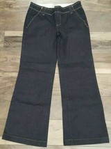 Saltaire Womens Size 8 Bootcut Relaxed Straight Leg Dark Wash Blue Jeans - $23.14